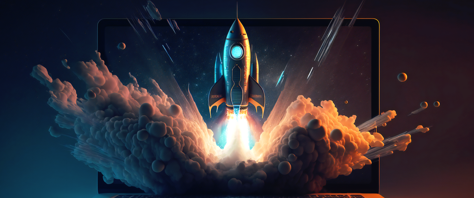 Slajd o przyśpieszeniu strony